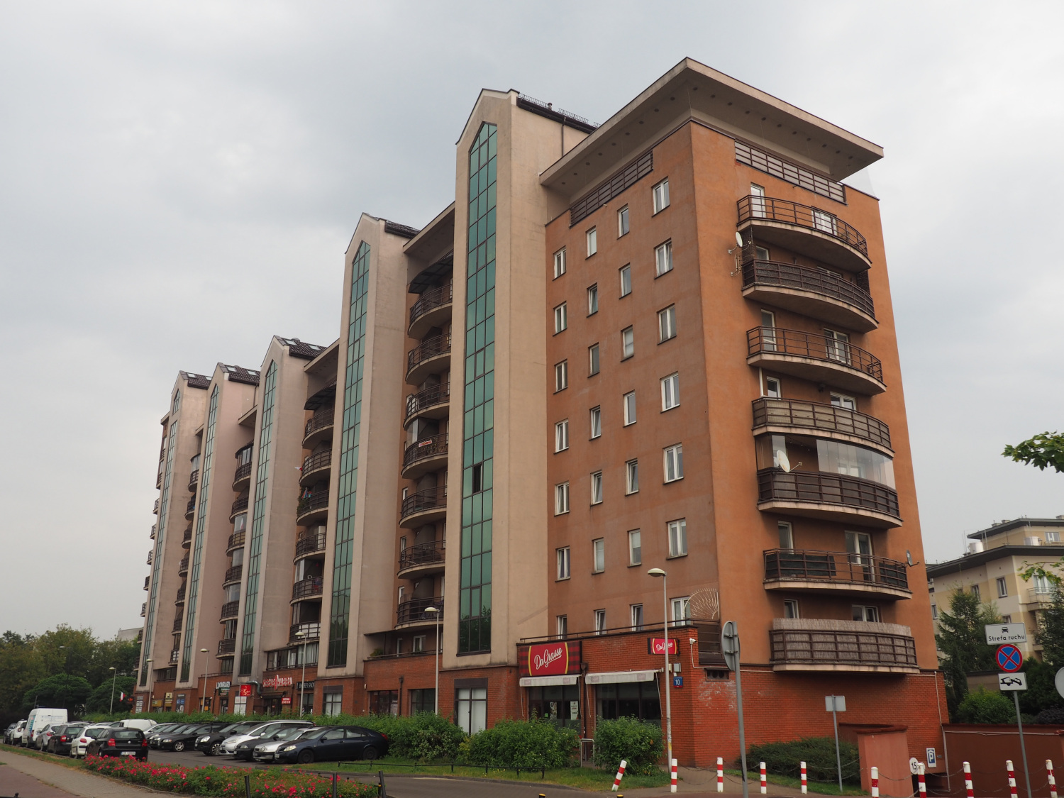 Zdjęcie architektury budynku Budynki mieszkalno-usługowe